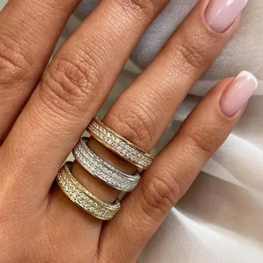 "4Coins™" Ring in rose gold, photo 7