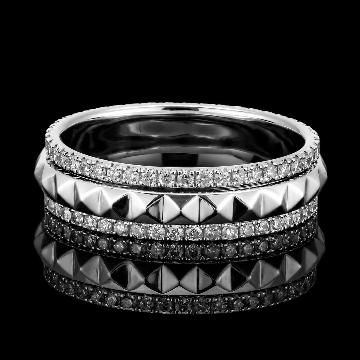 AmourEternel™ Wedding Band – White gold