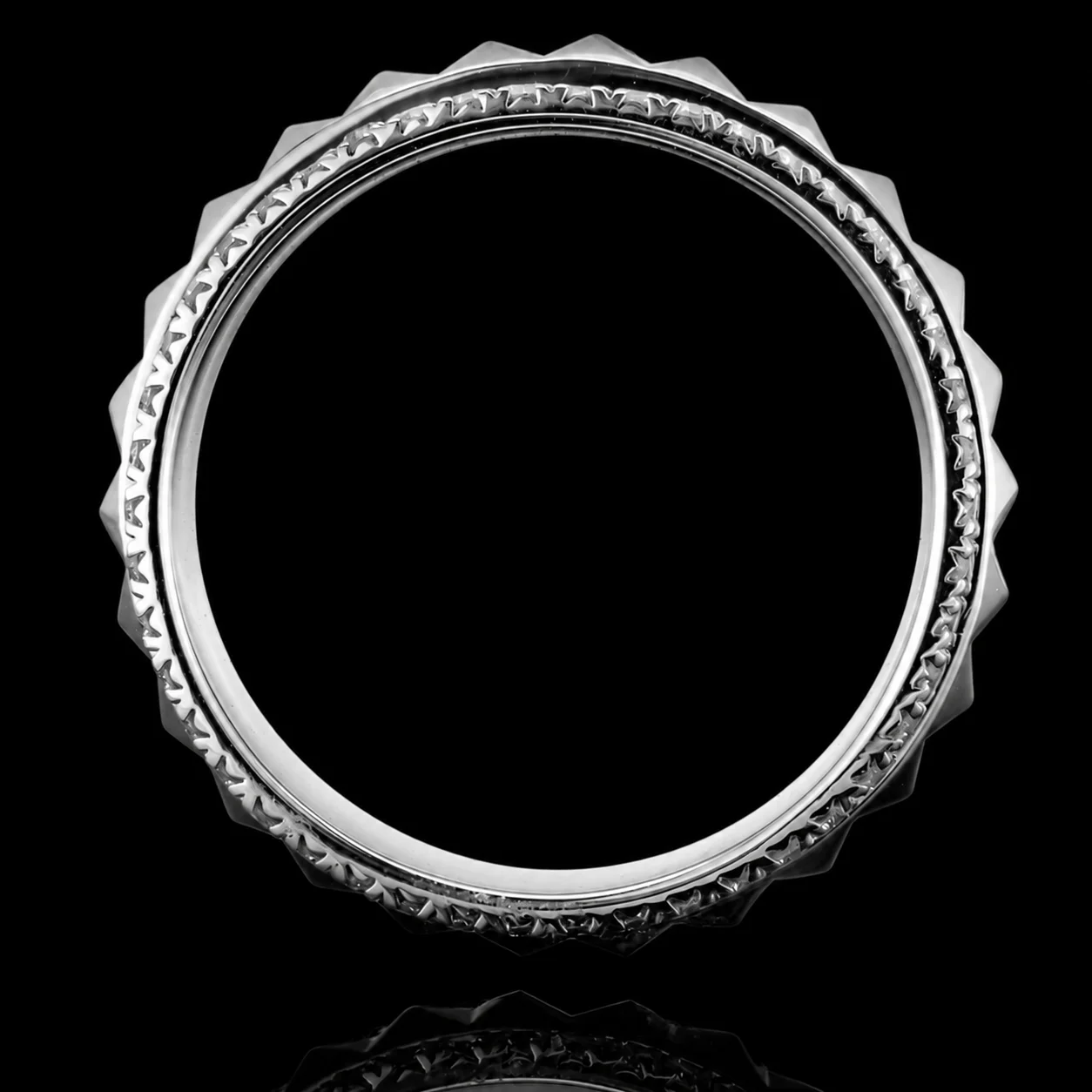 AmourEternel™ Wedding Band in white gold, photo 5