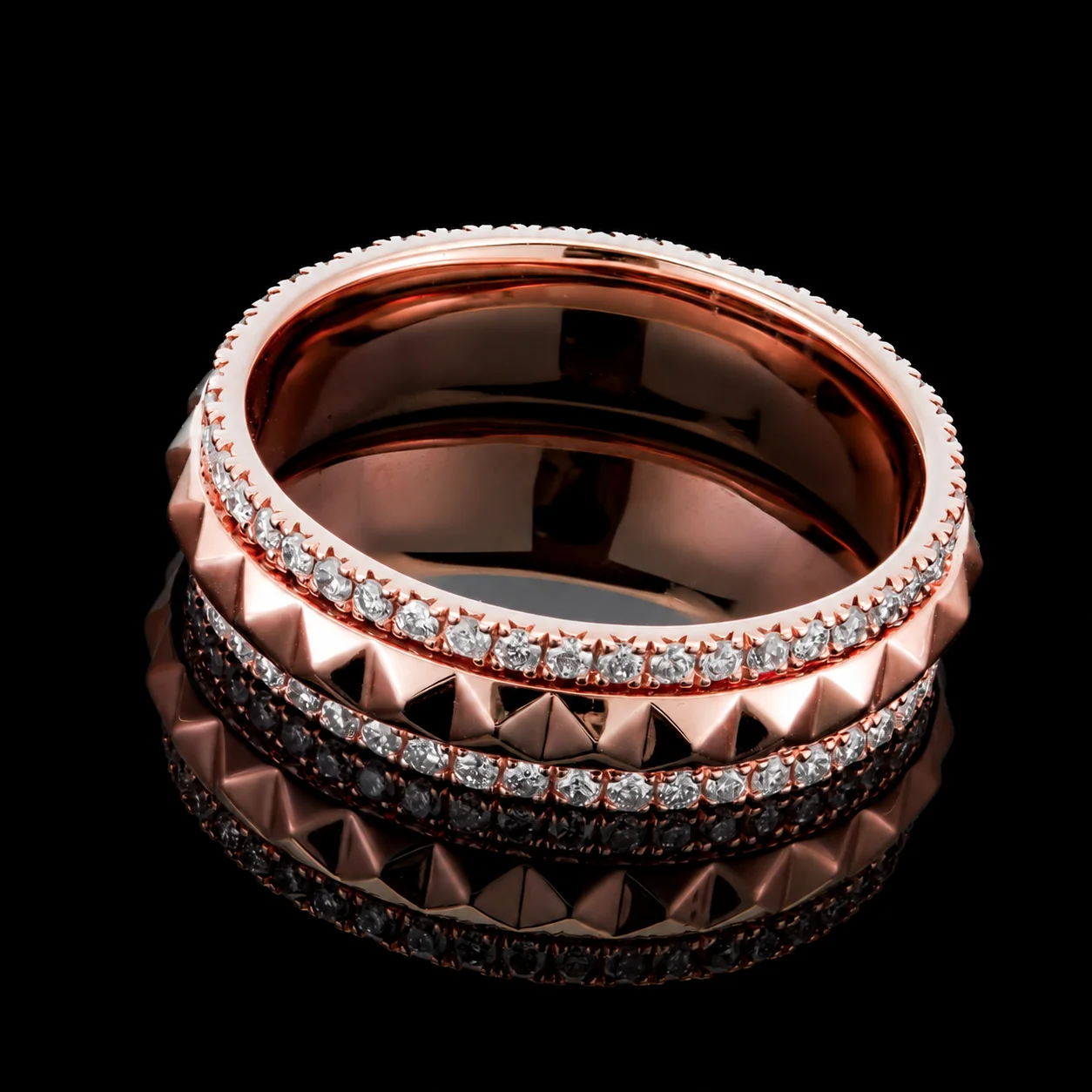 AmourEternel™ Ring in rose gold, photo 2