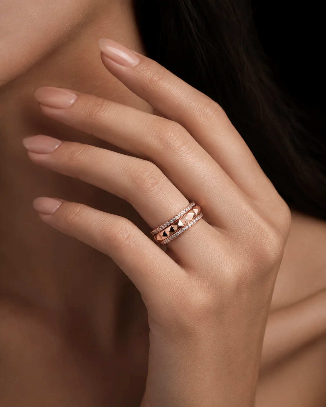 AmourEternel™ Ring in rose gold, photo 6