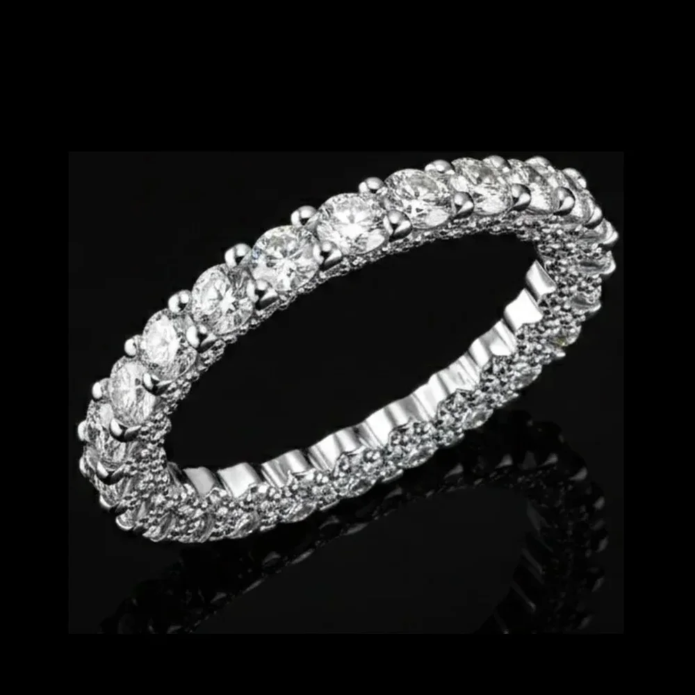 "BridalSurround™" Wedding Band – White gold 18k