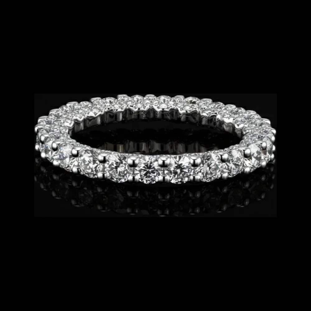 "BridalSurround™" Wedding Band in white gold 18k, photo 3