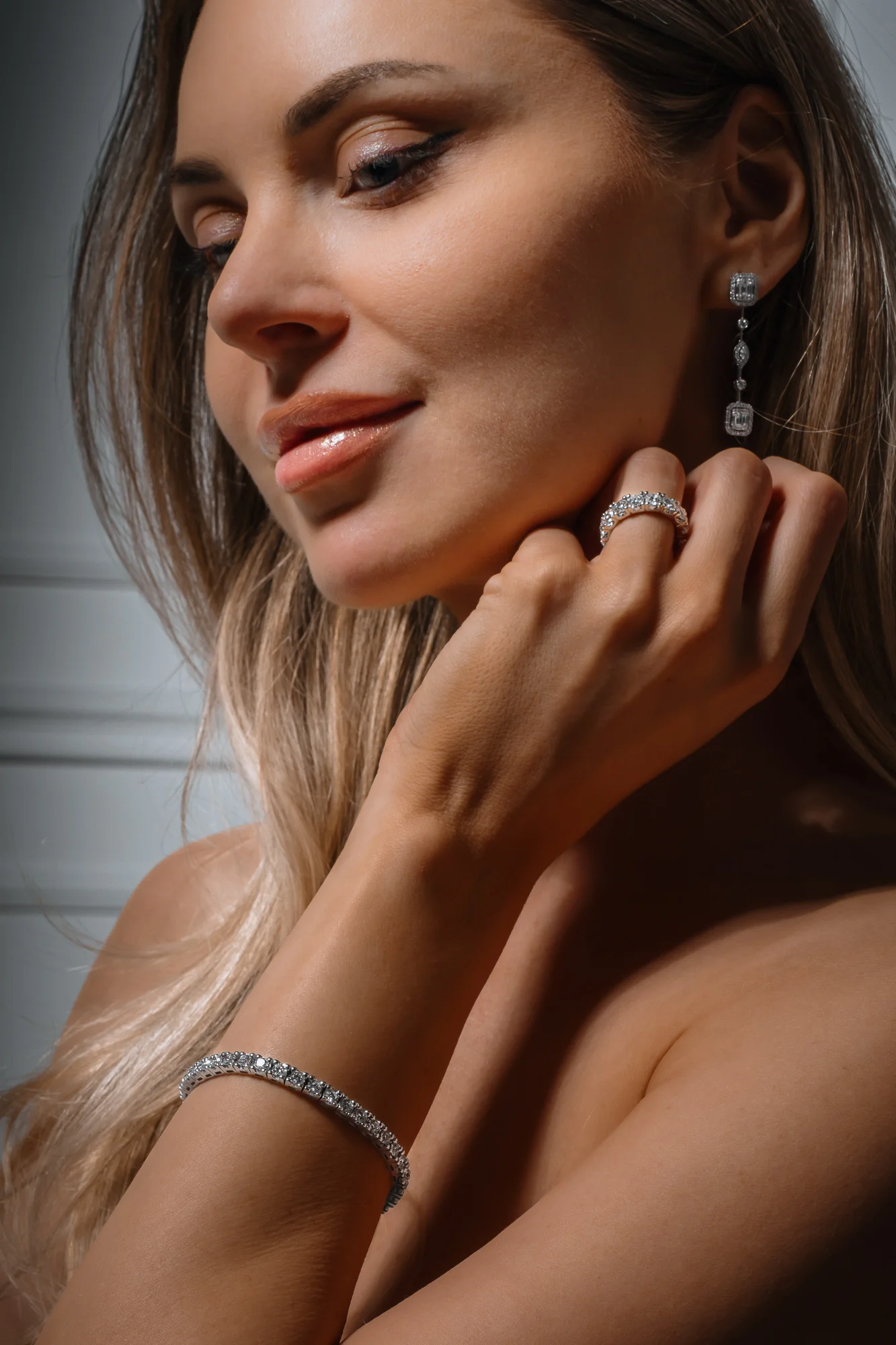 "Enduring Aureate Treasures™" 4.50ct Band in white gold, photo 12
