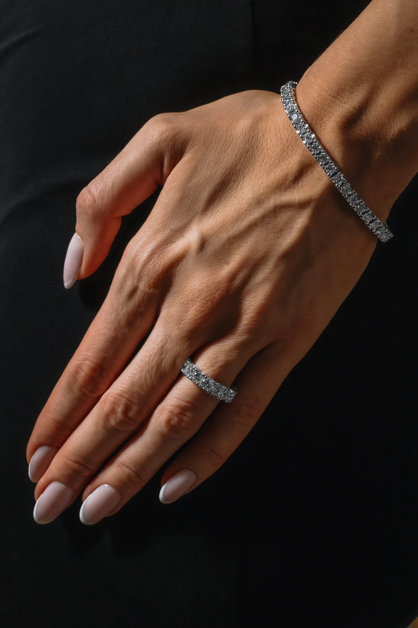 "Enduring Aureate Treasures™" 4.50ct Band in white gold, photo 4