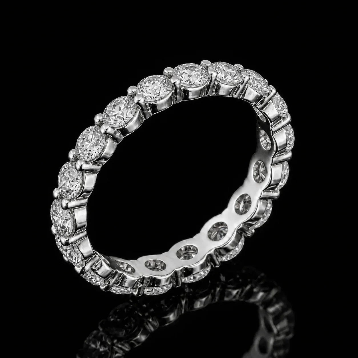 Eternity 2.00ct Ring – White gold