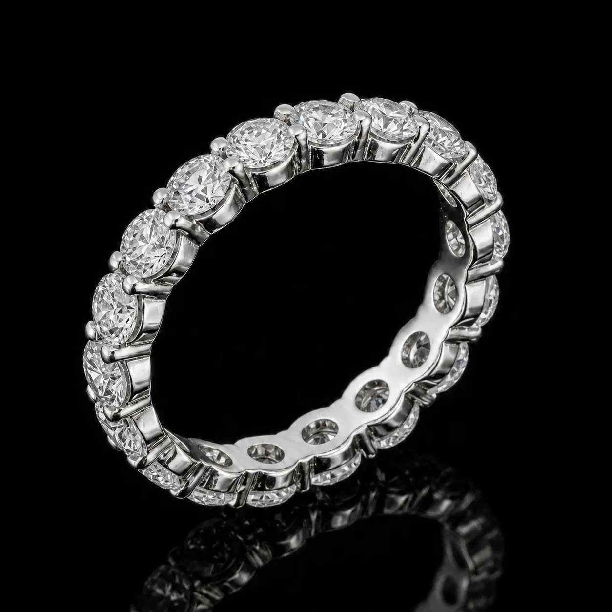 Eternity™ Ring 2.50ct – White gold