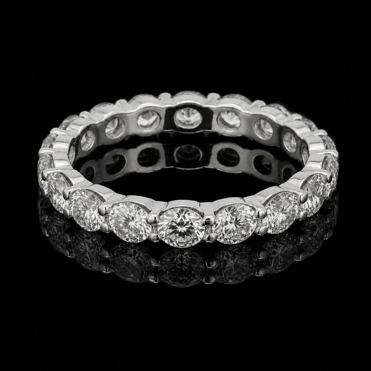 Eternity™ Ring 2.50ct in white gold, photo 3