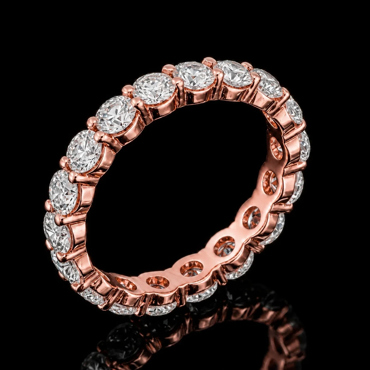 Eternity™ Ring 2.50ct – Rose gold