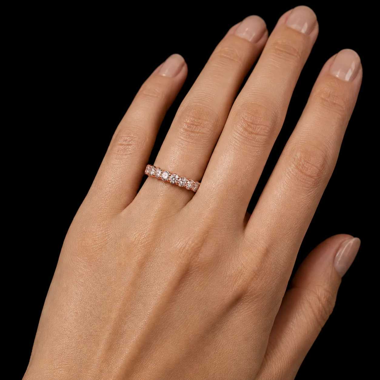 Eternity™ Ring 2.50ct in rose gold, photo 4
