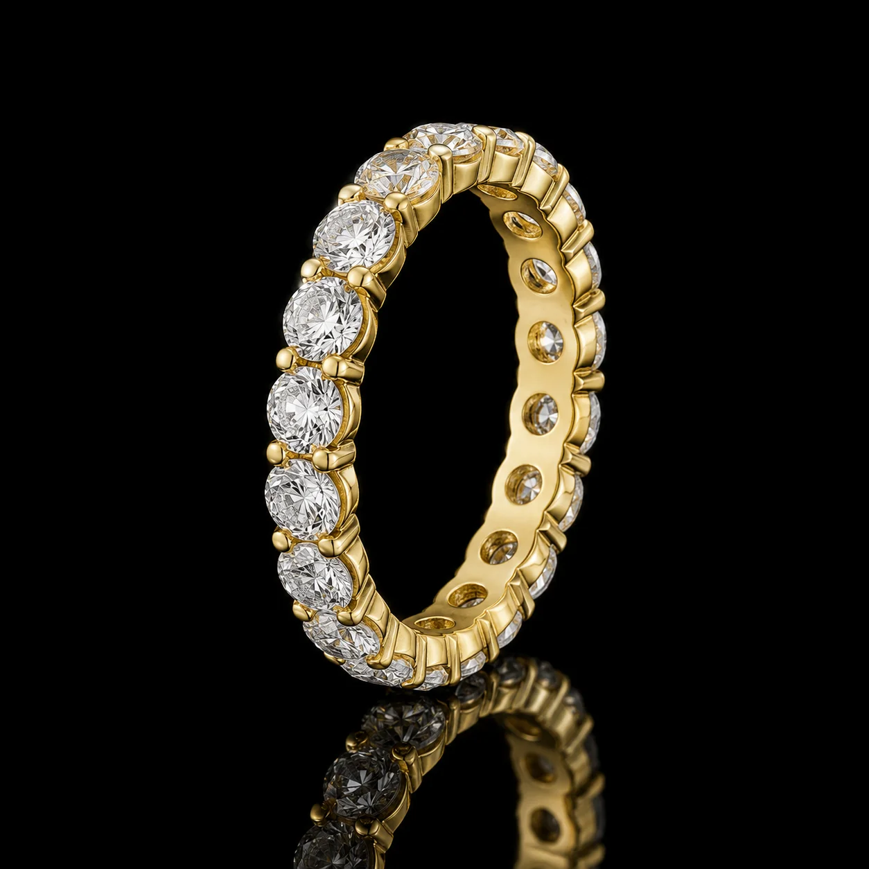 Eternity™ Ring 2.50ct in yellow gold, photo 3