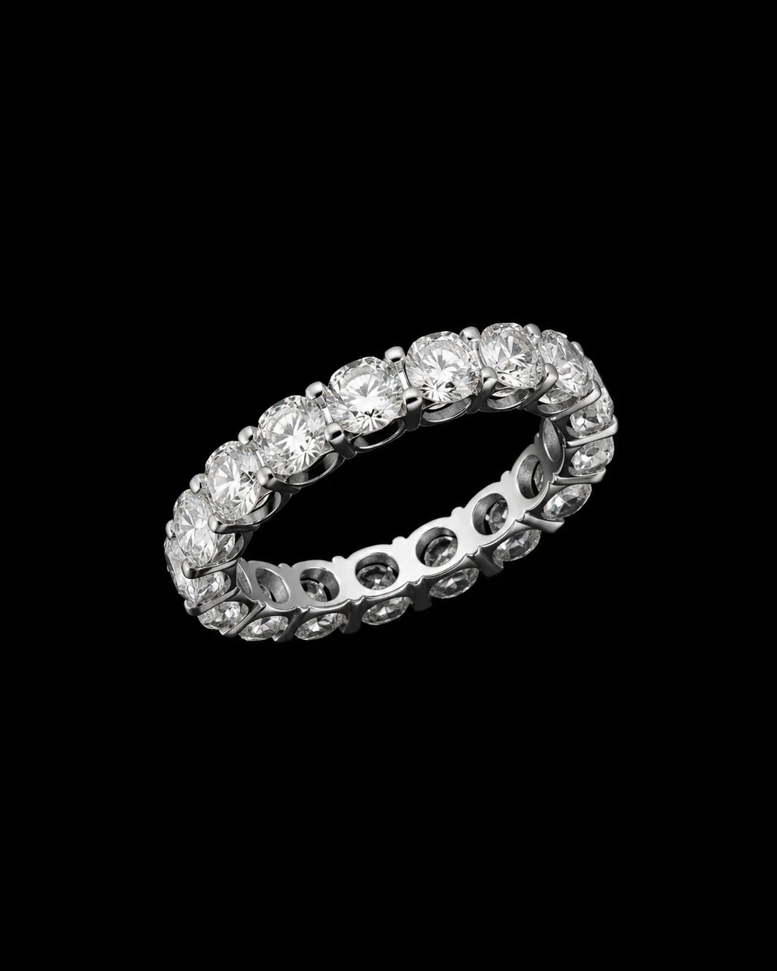 "Eternity™" Ring 3.25ct – White gold