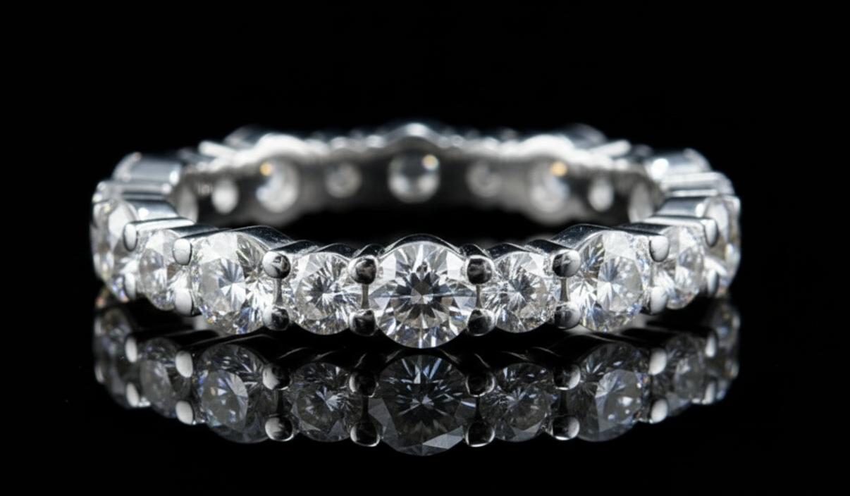 EternityPulse™ Ring in white gold, photo 2