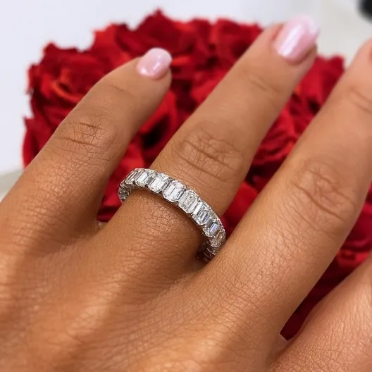 "Evermore Jewelled Treasures™" Ring in white gold 18k, photo 4