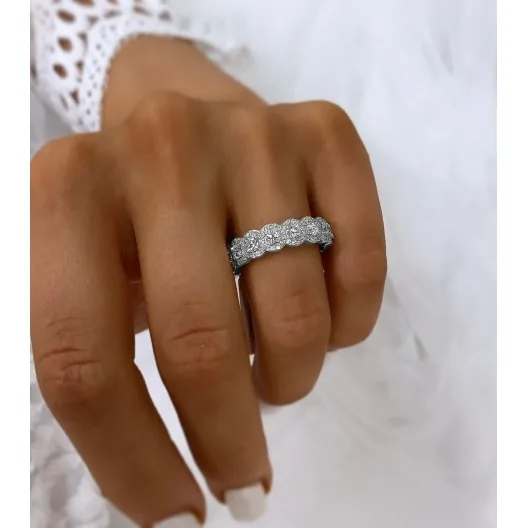 "HaloBand™" Ring in white gold, photo 5