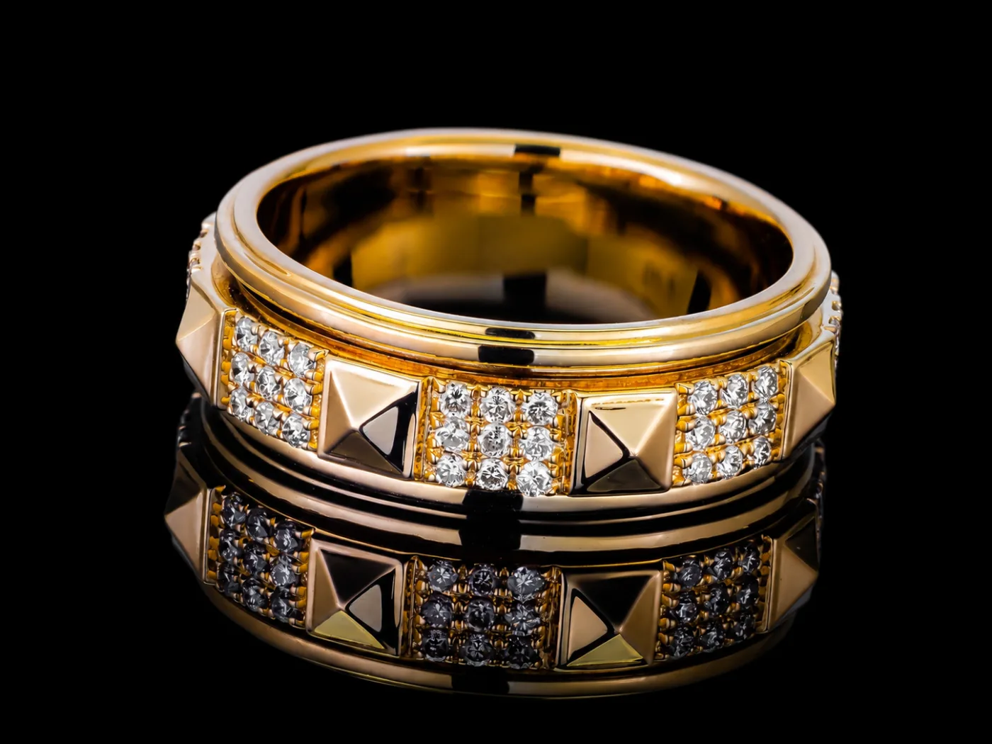 "KingCrown™" Ring in yellow gold, photo 4