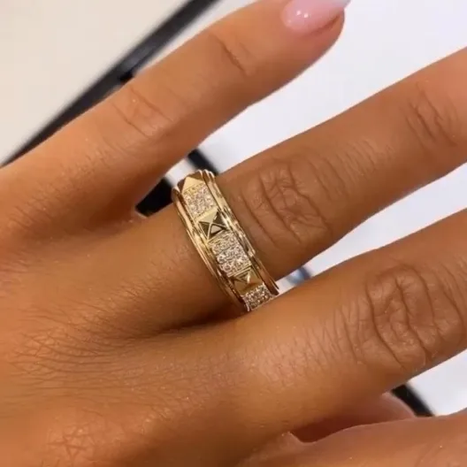 "KingCrown™" Ring in yellow gold, photo 6