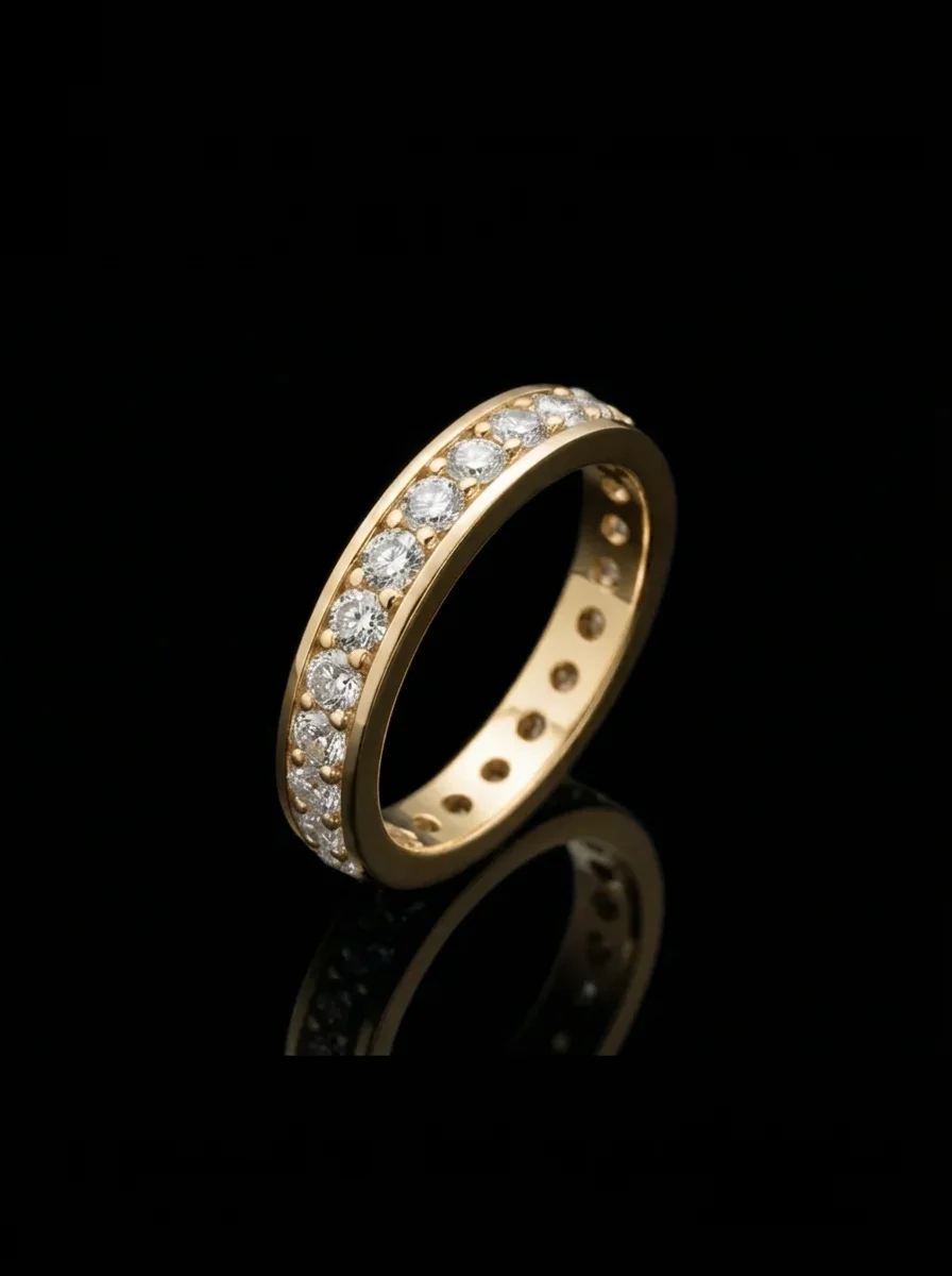 "LuxuryBands™" Ring 1.04ct – Yellow gold