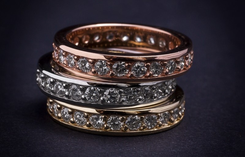 "LuxuryBands™" Wedding Ring 1.00ct in yellow gold, photo 7