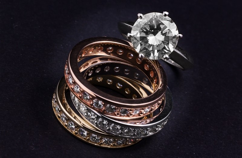 "LuxuryBands™" Wedding Ring 1.00ct in yellow gold, photo 8