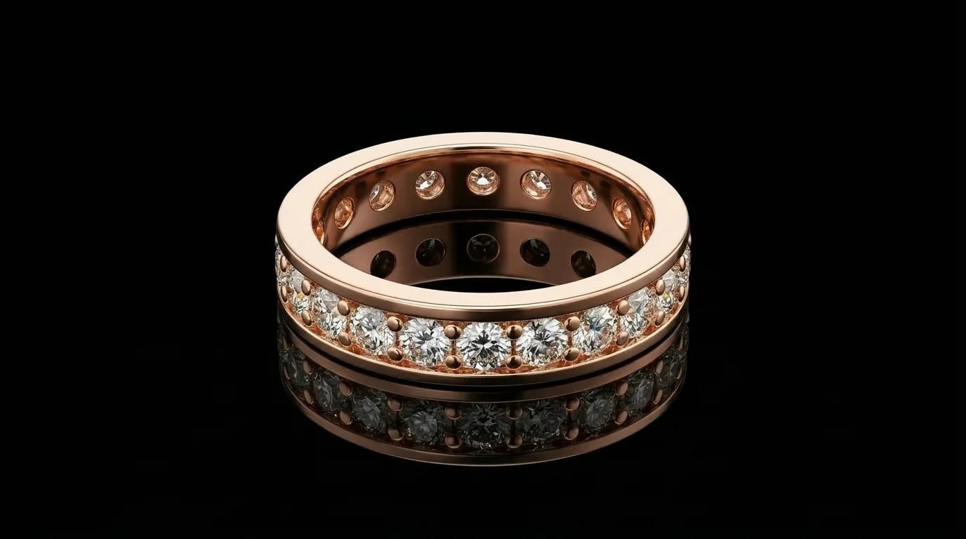 "LuxuryBands™" Ring 1.60ct in rose gold, photo 2