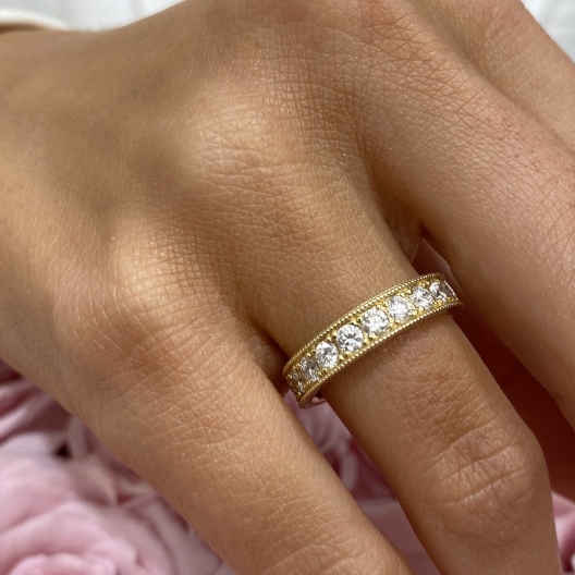 "LuxuryBands™" Ring 1.60ct in rose gold, photo 3