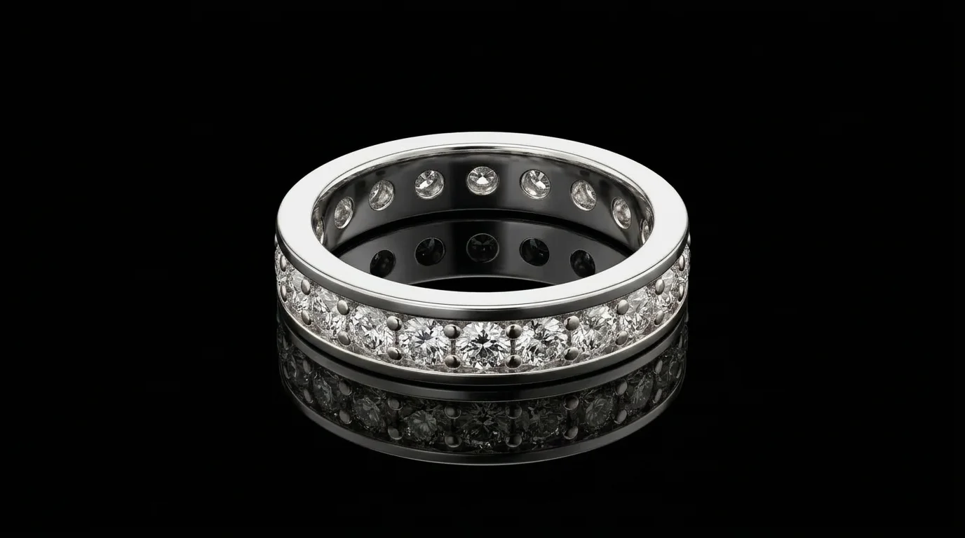 "LuxuryBands™" Ring 2.50ct in white gold, photo 2