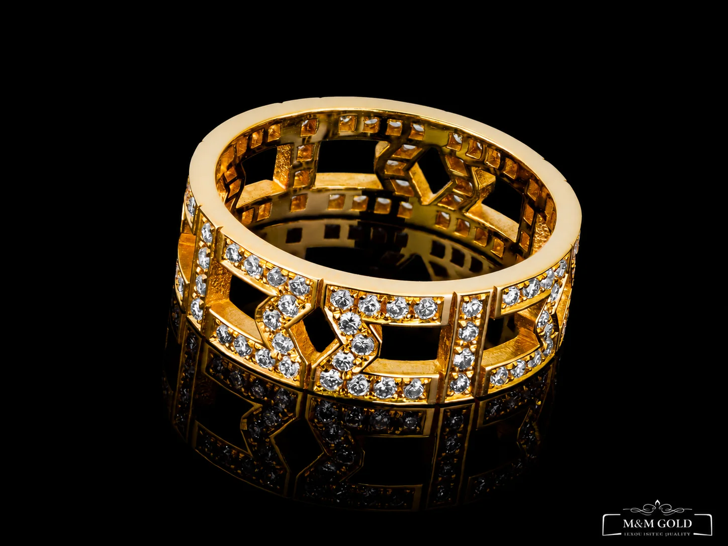 "Mystery™" Ring in yellow gold 18k, photo 5