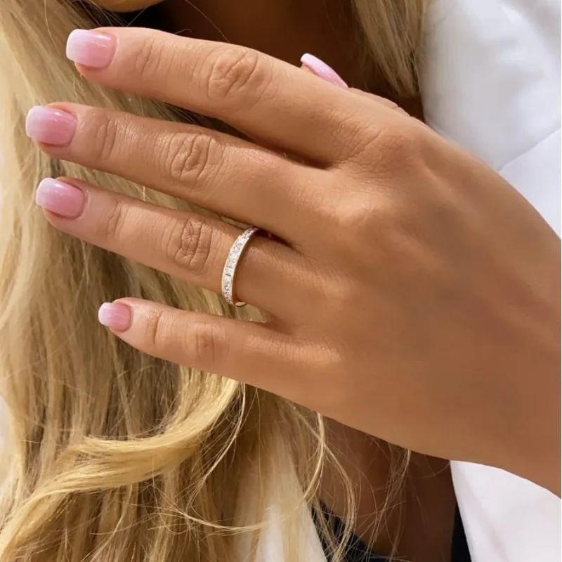 PrincessBand™ Ring in yellow gold 18k, photo 5