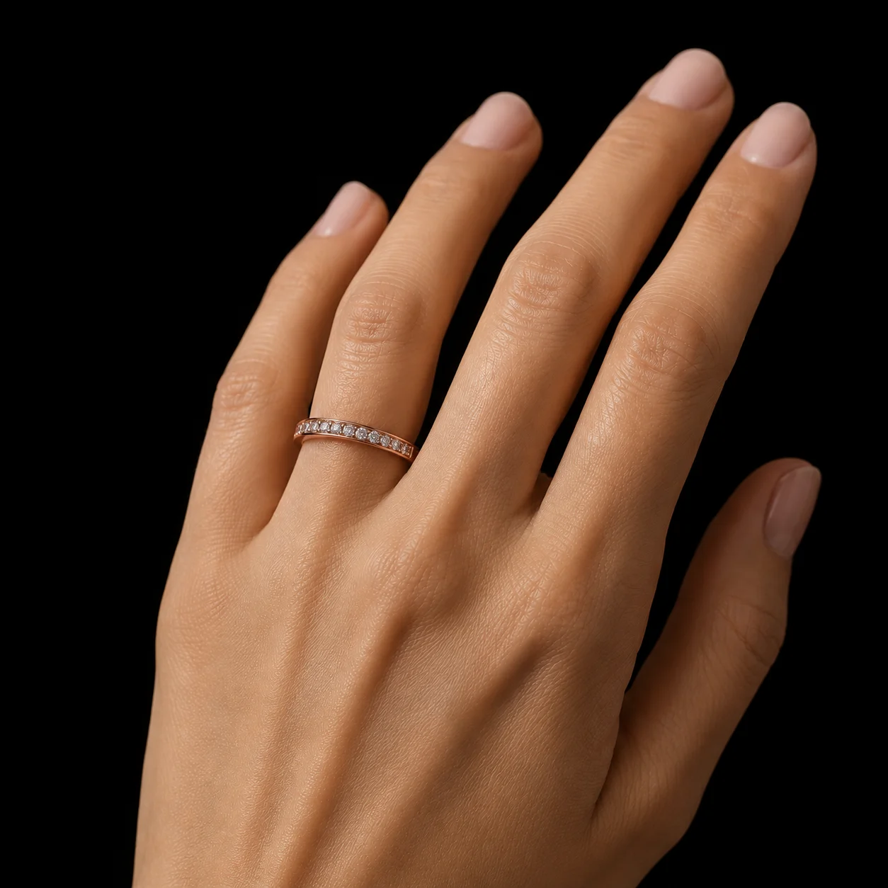 PromiseCircle™ Ring in rose gold, photo 4