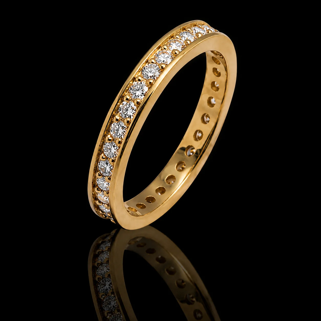 PromiseCircle™ Ring – Yellow gold