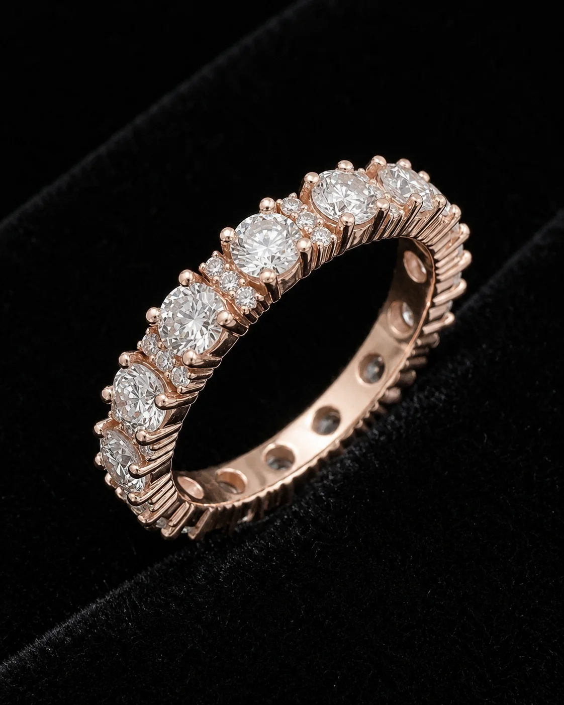 "RoyalEternity™" Ring in rose Gold, photo 3