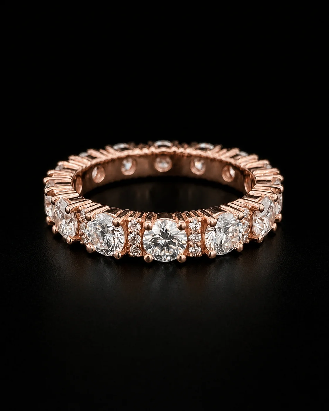 "RoyalEternity™" Ring in rose Gold, photo 4