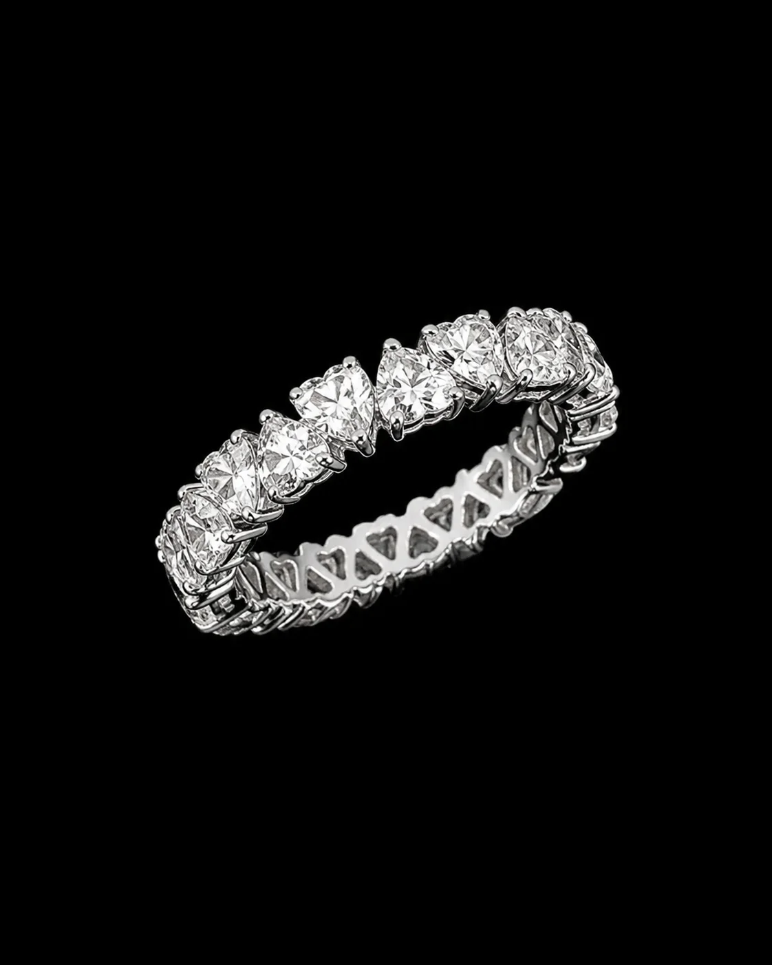 "SerenadeOfHearts™" Diamond Ring – White gold