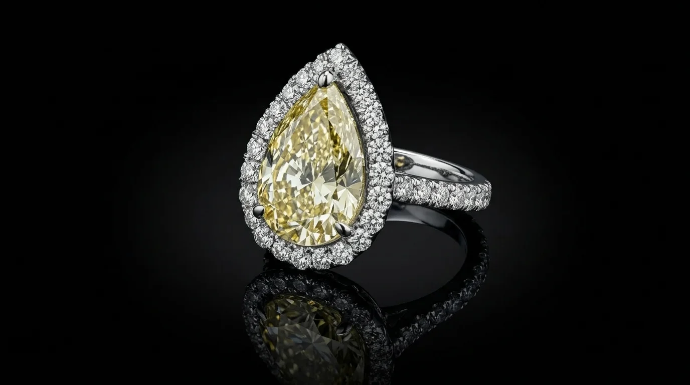 "Auric Luminaire™" Ring in white gold, photo 2