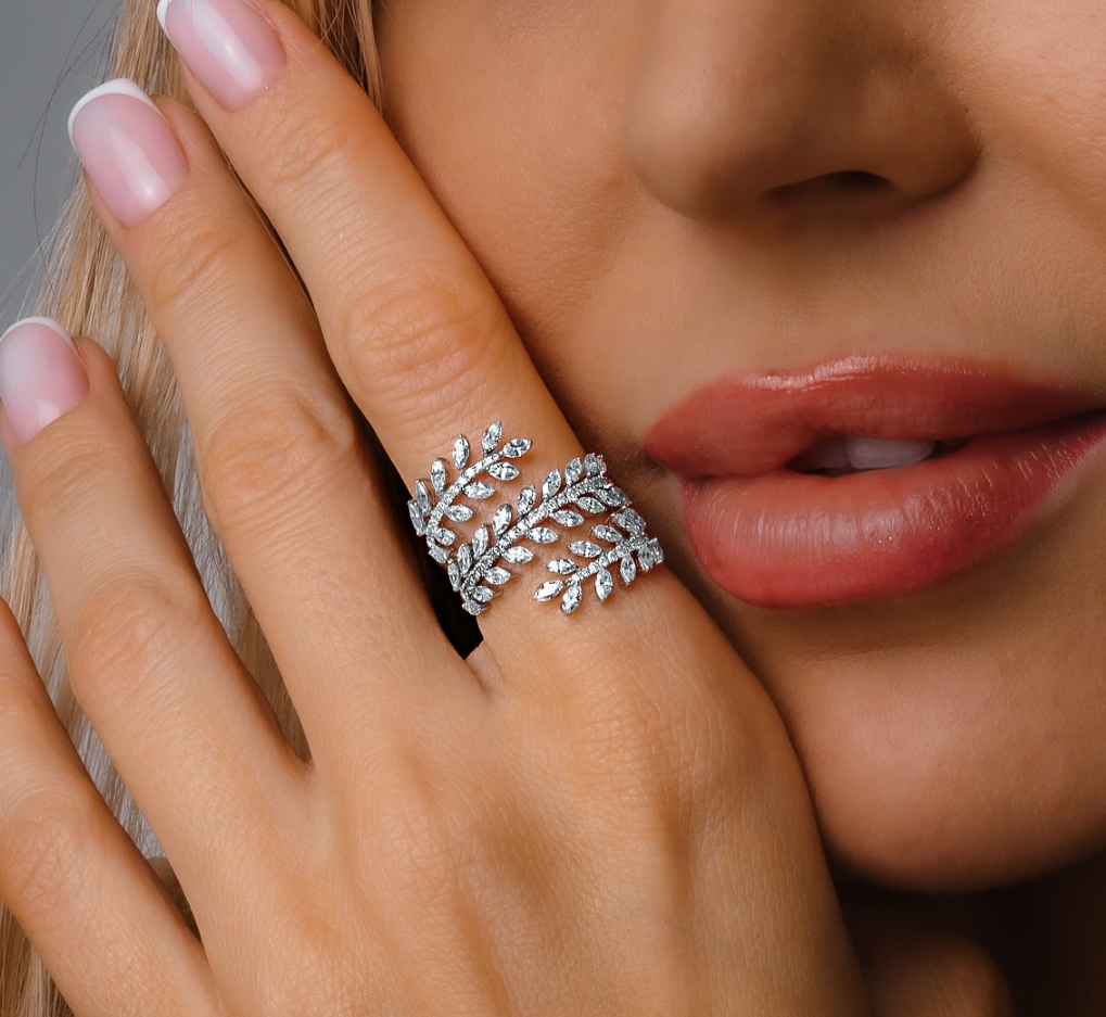 Ring "LuxuryAvenue™" in white gold 18k, photo 3