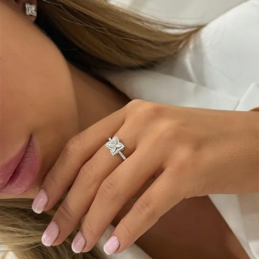 "Belissima™" Ring in white gold 18k, photo 6
