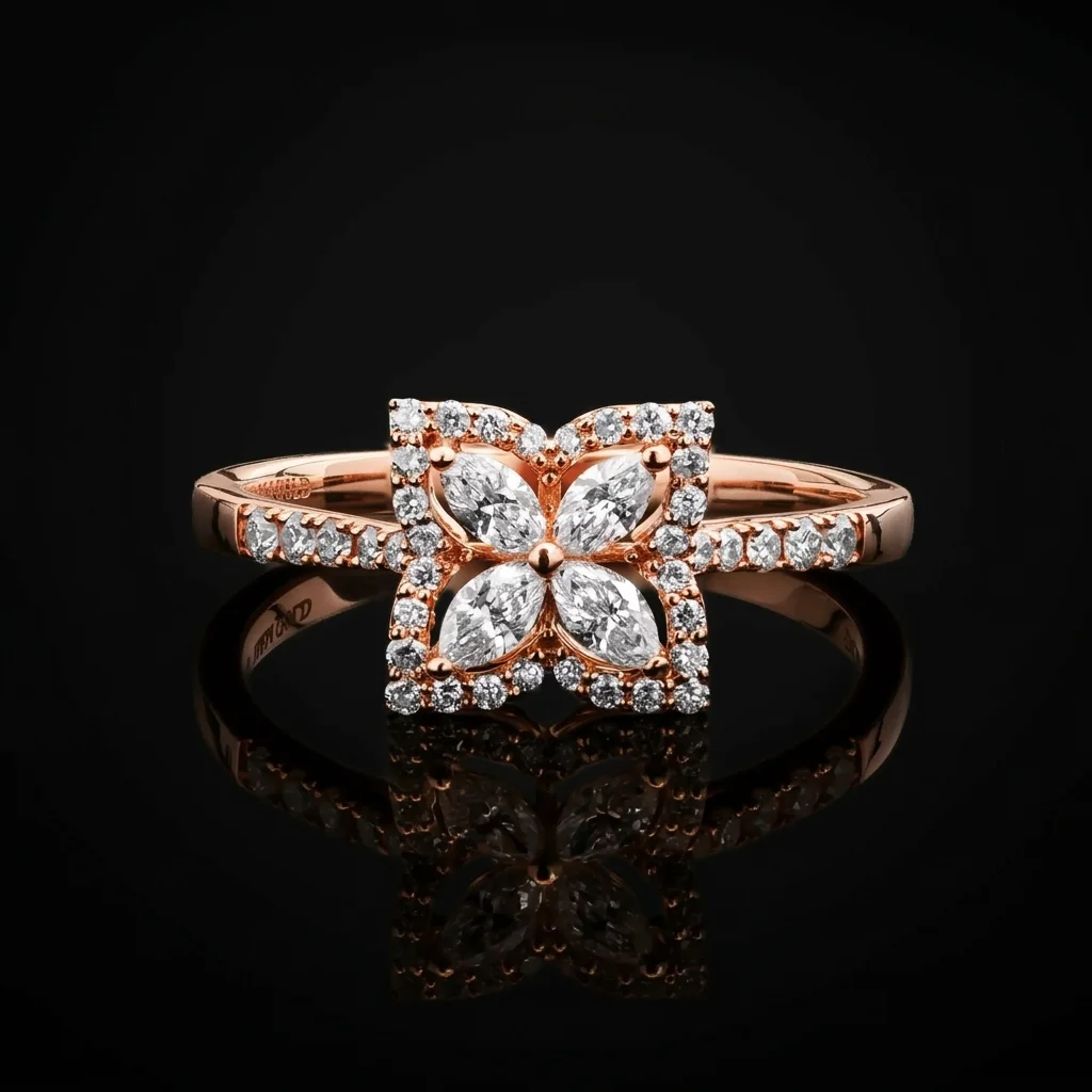 Belissima™ Ring in rose gold 18k, photo 2