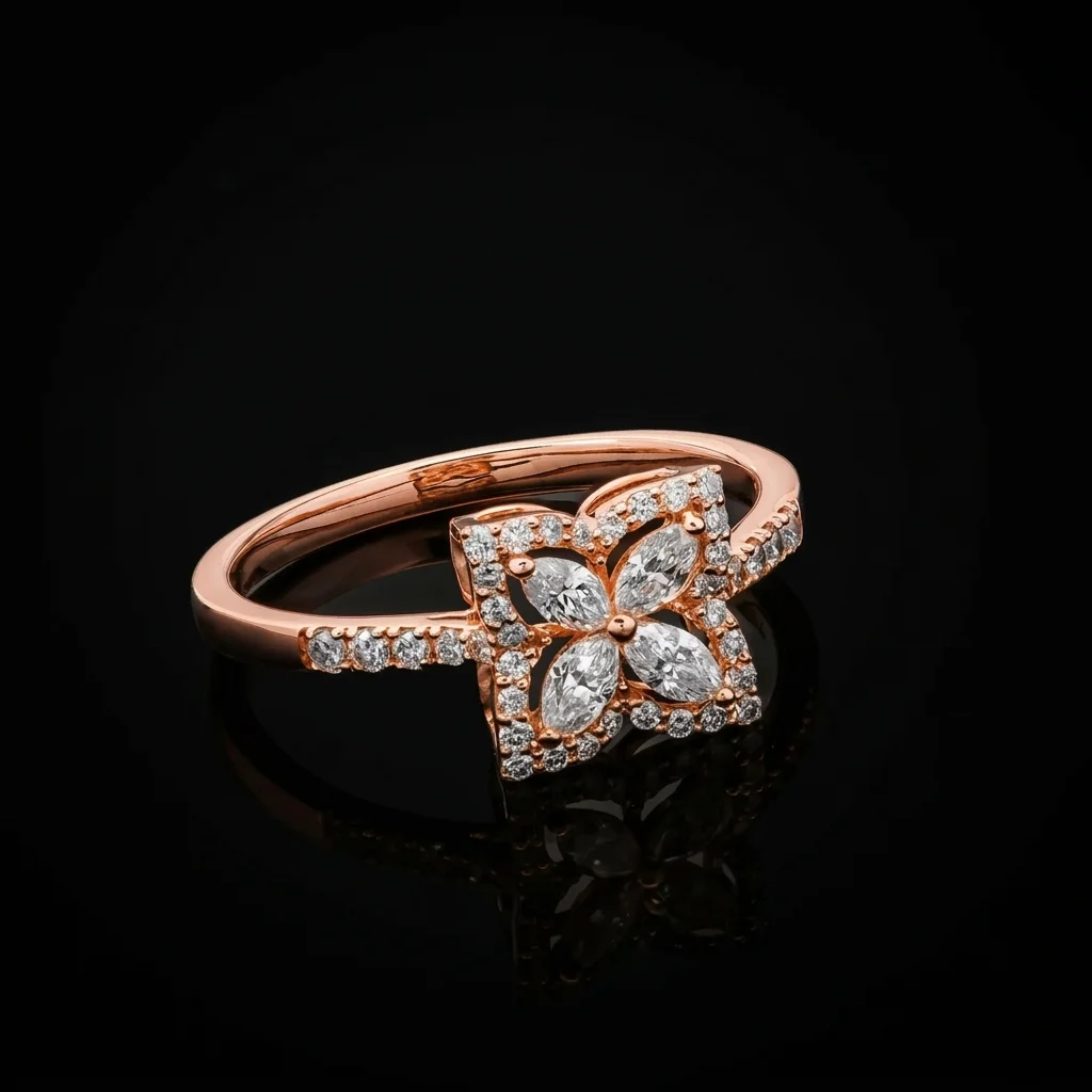 Belissima™ Ring in rose gold 18k, photo 4