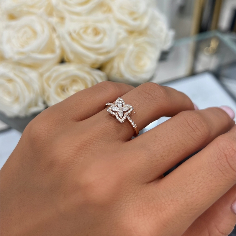 Belissima™ Ring in rose gold 18k, photo 8