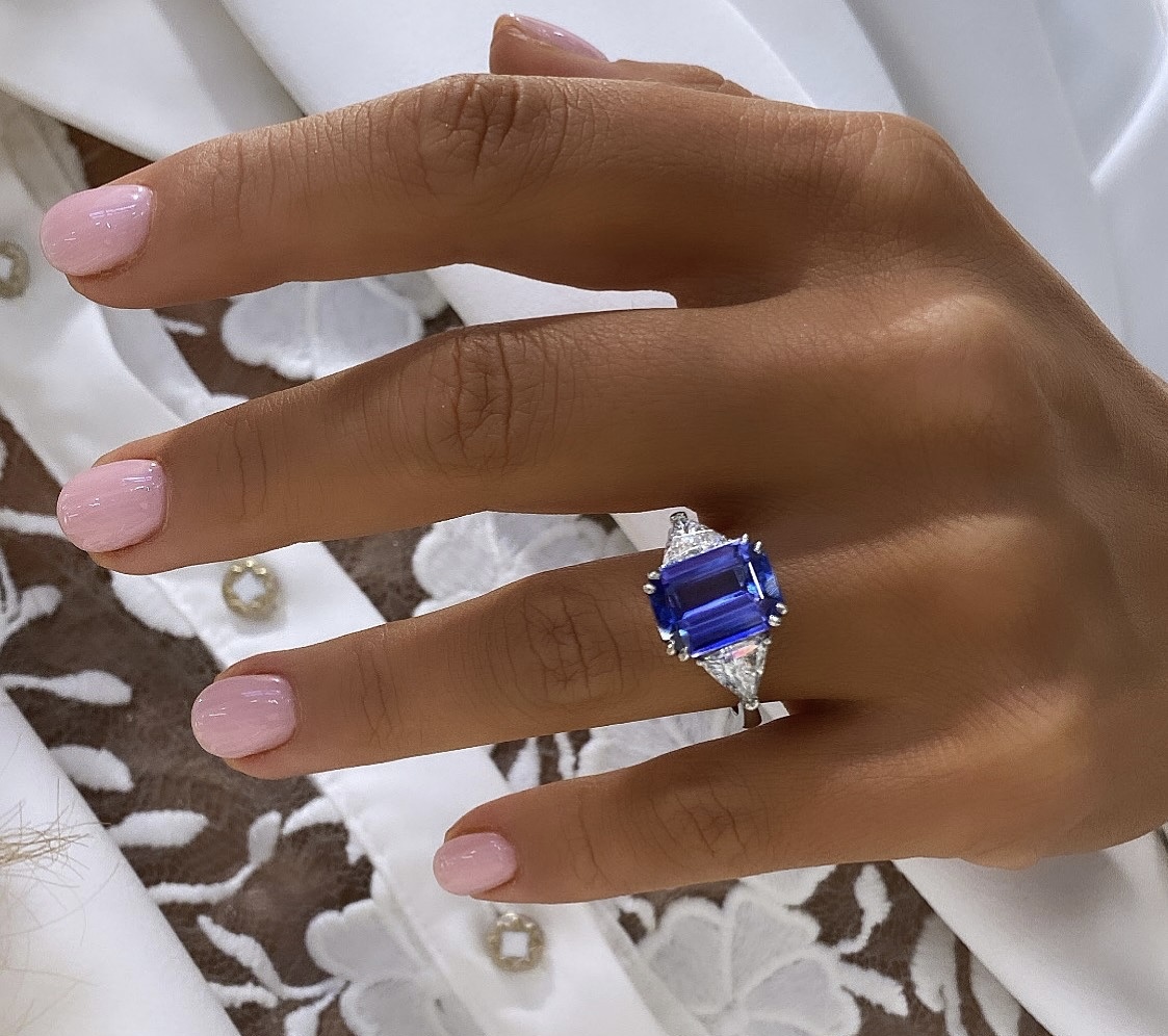 "BlueAristocrat™" Ring in white gold 18k, photo 4