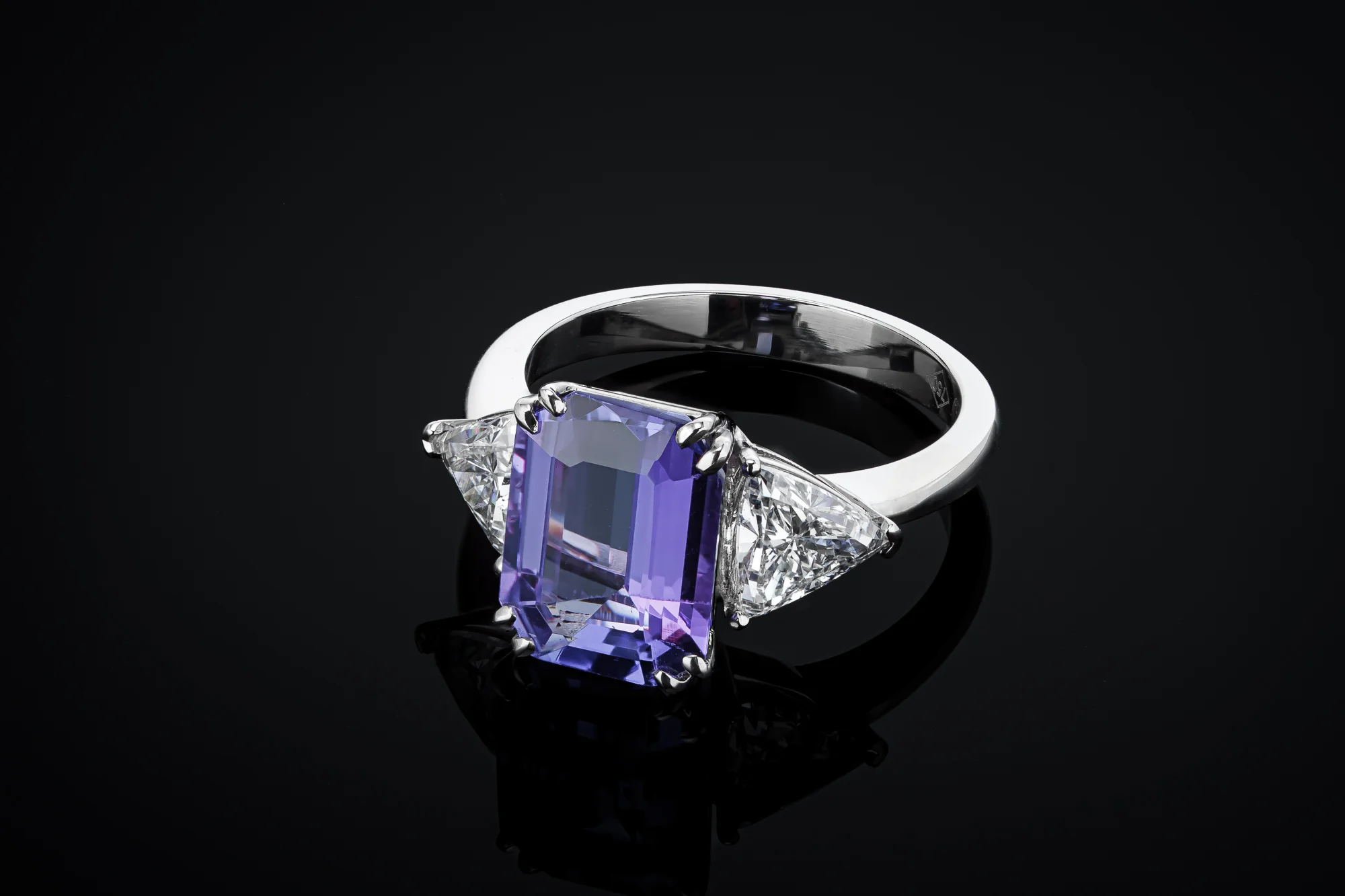 "BlueAristocrat™" Ring in white gold 18k, photo 6