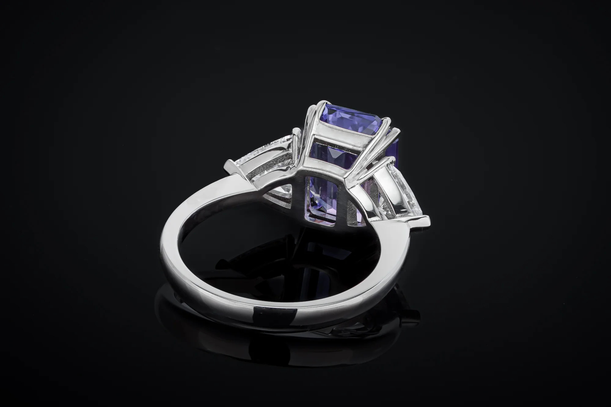 "BlueAristocrat™" Ring in white gold 18k, photo 8