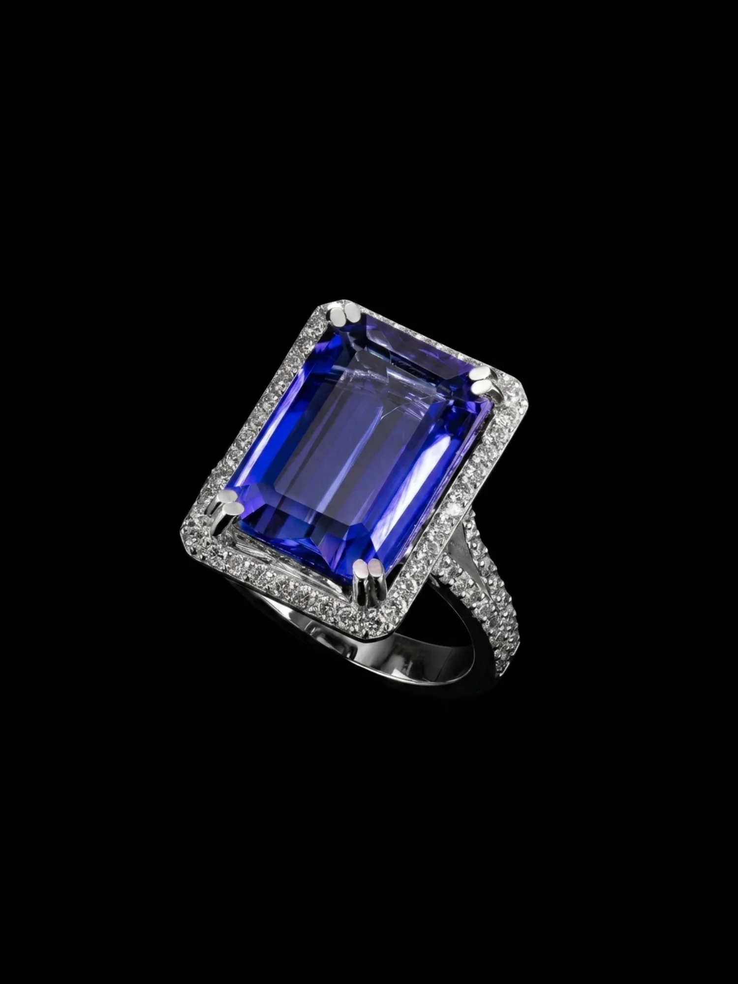 BlueDynasty™ Ring in white gold 18k, product view