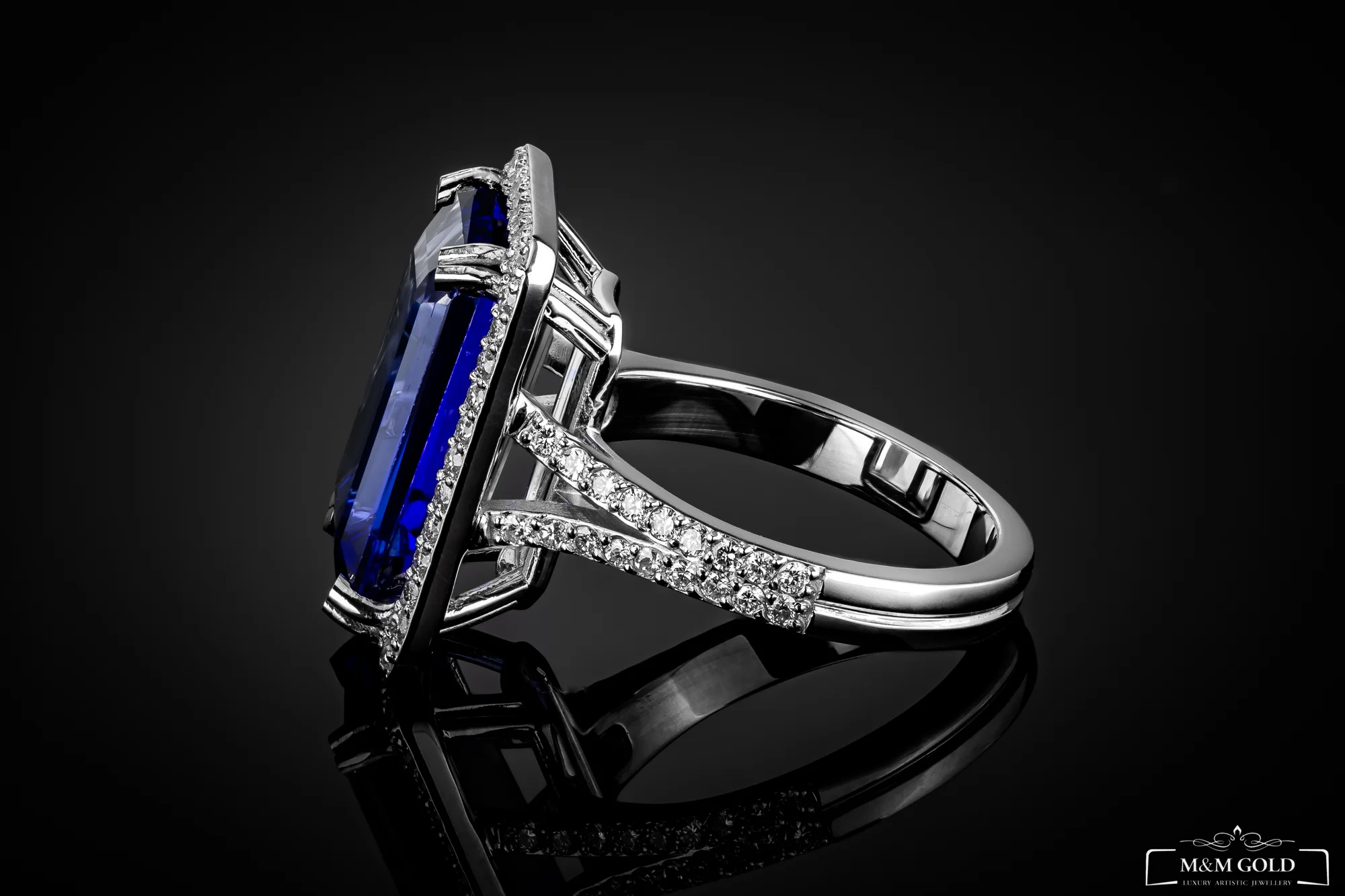 BlueDynasty™ Ring in white gold 18k, photo 3