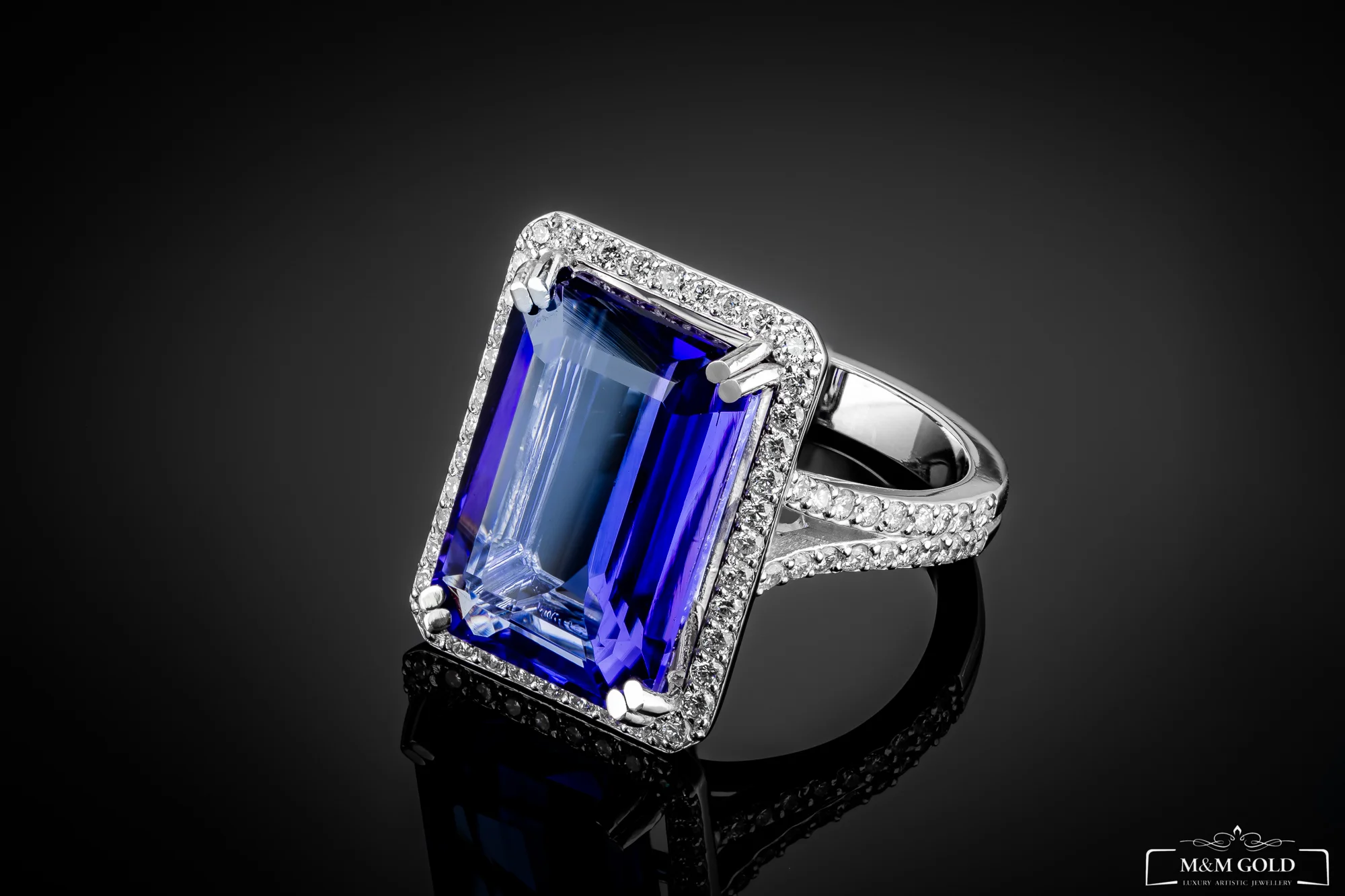 BlueDynasty™ Ring in white gold 18k, photo 5