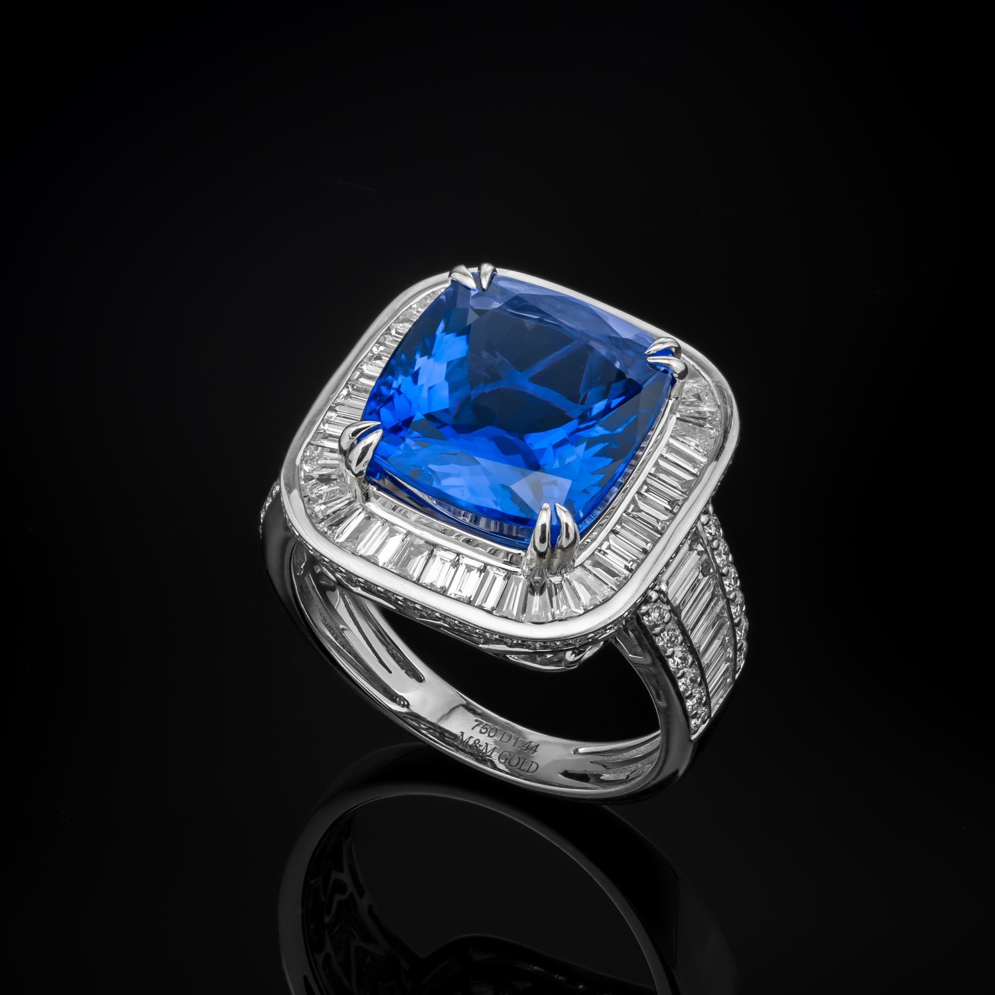 BlueEmpire™ Ring in white gold 18k, product view