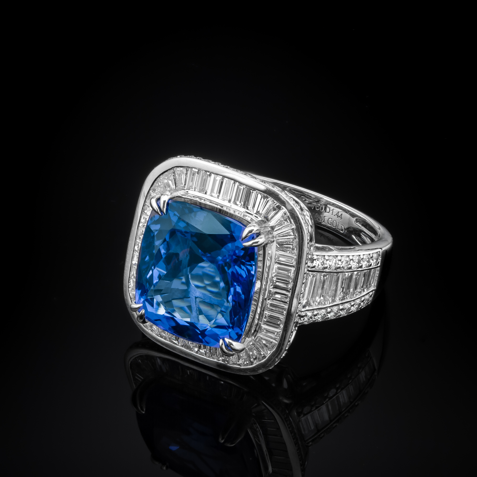 BlueEmpire™ Ring in white gold 18k, photo 3