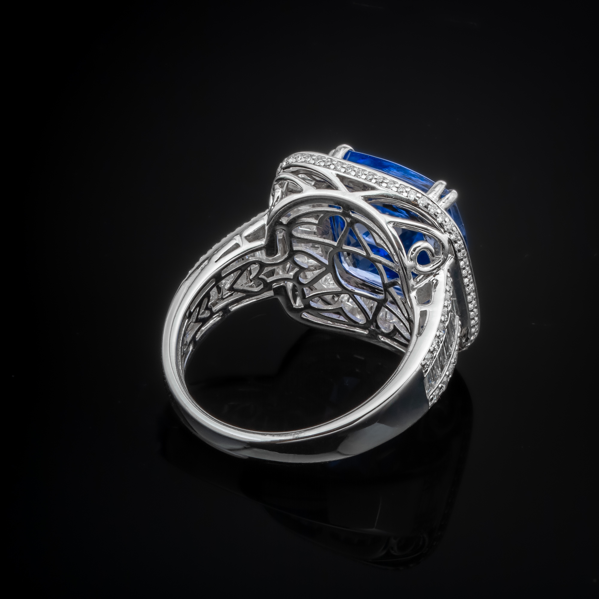 BlueEmpire™ Ring in white gold 18k, photo 4