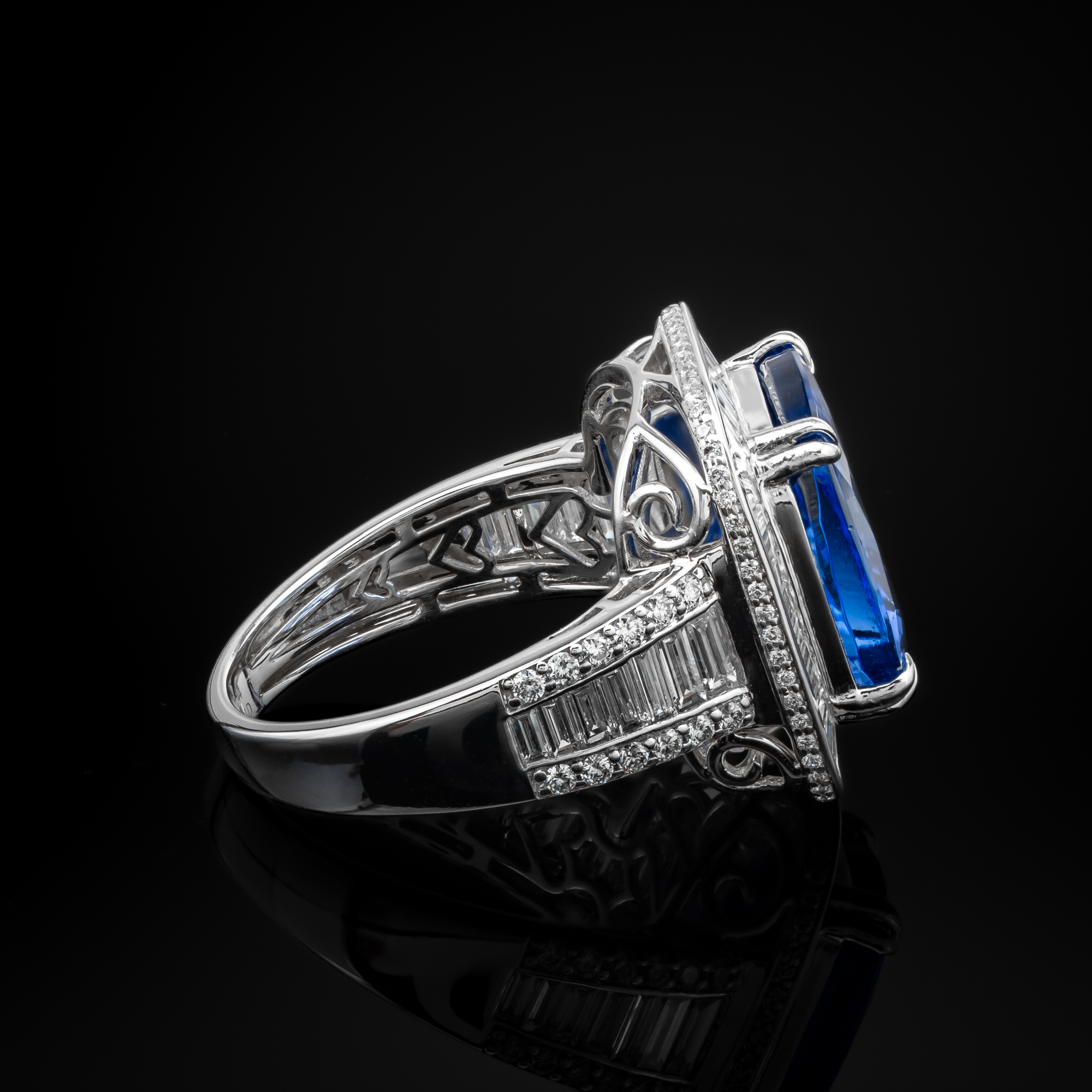BlueEmpire™ Ring in white gold 18k, photo 5